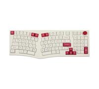 MechLands Feker Alice98 Ergonomic 98 Keys Custom Mechanical Keyboard, VIA Programmable, USB-C Wired Gaming Keyboard, Hot Swappable, 5 Layer Paddings, Control Knob, NKRO, RGB for Win/Mac (Beige)