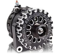 Mechman Alternators E Series 370 Amp Black Billet 2005-2018 GM Truck