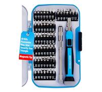 MECHMAX Precision Screwdriver Bits Set 51 Piece, Magnetic Bits Include Pentalobe bits for Apple iPhone, MacBook, Y Type Bits for Game Console and Smart Phone, Laptop, Tablet, & Electronics Equipment
