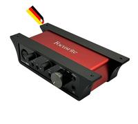 MECHONIX Mount for Focusrite Scarlett Solo 3rd Gen / 3th Generation - Desk Mount Underdesk Mount & Audio Interface Mount - Easy to Install (Black, Plastic)