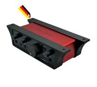 MECHONIX Mount for Focusrite Scarlett Solo 4th Gen / 4th Generation - Desk Mount Underdesk Mount & Audio Interface Mount - Easy to Install (Black, Plastic)
