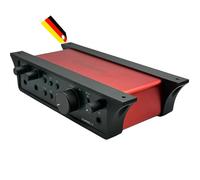 MECHONIX Table Mount for Focusrite Scarlett 2i2 4th Generation, Under-Desk Mount, Audio Interface Mount, Black, Plastic, Made in Germany