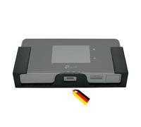 MECHONIX Wall Mount for TP-Link M8550 5G Router, Wall and Table Mounting, or in Caravan. Plastic, Black, Made in Germany