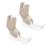 MechPort 2 Pack Sewing Zipper Presser Foot Left T36L Compatible with Brother And Compatible with Jack Industrial Lockstitch Low Shank