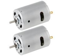 MechPort 2 Pcs 12V DC Motor 545 Type 3.17mm Shaft compatible with Hobby Models Small Appliances