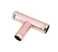 MechPort Heater Hose Tee Connector 19x19x16mm For Heater And Coolant Hoses Leak Resistant Barbed Ends For Splice Repairs