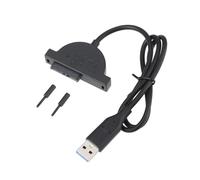 MechPort USB 2.0 to Slimline SATA 13 Pin Cable 0.5m Optical Drive 0.5 M Compatible with Dell HP Lenovo Acer ASUS External Optical Drive