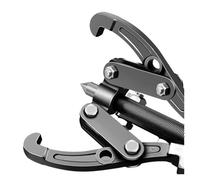 MECHURA Bearing Puller Tool Labor-Saving Heavy Duty 3 Jaw 2 Reversible Gear Puller 4 6 Inch Bearing Flywheel Pulley Remover Automotive Repair Tool(3inch)