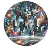MechWarrior Project Jigsaw Puzzles Puzzles for Adults Kids. 1000 Piece Robot Great Gifts Challenge Toy Educational Game Home Decoration for Educational Games Gifts 1000pcs (67.5x67.5cm)