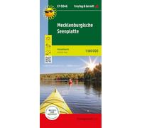Mecklenburg Lake District, adventure guide 1:180,000, freytag & berndt, EF 0046: Freizeitkarte mit touristischen Infos auf Rückseite, wetterfest und ... touristischen Infos, wetterfest und reißfest