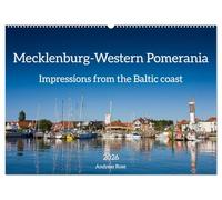 Mecklenburg-Western Pomerania. Impressions from the Baltic Coast (Wall Calendar 2026 DIN A2 Landscape), CALVENDO Monthly Calendar