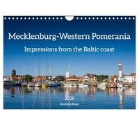 Mecklenburg-Western Pomerania. Impressions from the Baltic coast (Wall Calendar 2026 DIN A4 landscape), CALVENDO 12 Month Wall Calendar: Beauties in the country of the Baltic coast