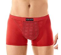 MECKOZ 3 Pcs Modal Enlargement Underwear Men Magnetic Therapy Health Care Boxers Briefs Big Crotch Shorts Moisture Absorption(L)