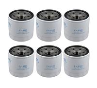 Meckparts HH150-32430 15853-32430 6Pcs Oil Filter Compatible with Kubota Engine WG752 WG972 D722 D902 WG750 Compatible with Mower 729 932 325D 329 432 721 721D 725 725D 321D 325