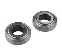 Meckparts Set of 2 Bearing 1-1/2 Hex Bore 209KRRB2 AE40895 HPS108GPH Compatible with John Deere Baler 530 575 565 550 545 592 590 582 580 572 570 568 557 547 546 535 Compatible with Case 179665C91