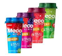 MECO Instant Fruit Juice Tea Drink Assorted 4 Flavours 400ml (Pack of 4)