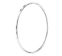 Mecool 925 Sterling Silver Solid Bracelet 2mm Thin Round Stackable Textured Bangle Bracelet 5g