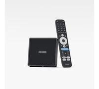 MECOOL MEon1 Google TV Certified 4K UHD Media Player with AI Upscaling, Voice Remote, Chromecast Built-in, WiFi, 32GB Storage