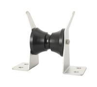 MECUTP Marine Anchor Bracket 316 Stainless Steel Dual Wheel Butterfly Type Mount Bow Roller Bracket Marine Hardware Boat Accessories for Ship Yacht Fishing Boat