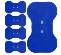 Med-Fit Butterfly Wireless TENS Self-Adhesive Pads - Versatile, Durable, and Hassle-Free Pain Relief (Blue, Butterfly 5 Pack)