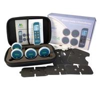 Med-Fit Combo 4 Wireless TENS, Muscle Stimulator and Massage Therapy Machine a Professional Strength, Rechargeable Tens.18 pre-Set programmes CE 2460