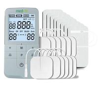 Med-Fit Premier Rechargeable Dual-Channel Digital EMS Muscle Stimulator with 12 Preset Clinically validated programmes and Complete Manual adjustments for Individual Settings of Your Choice