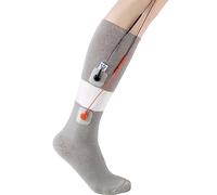 Med-Fit Silver Conductive Sock: Treats The Entire Foot and Ankle in One Treatment, Compatible with TENS and Muscle Stimulators | Treat Lower Leg Pain or Foot Pain