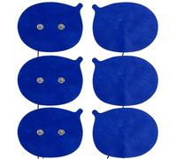 Med-Fit Speciality Wireless TENS Self-Adhesive Electrode - Versatile, Durable, and Hassle-Free Pain Relief for Multiple Body Areas (Blue, Speciality Dual Electrode 3 Pack)