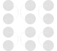 Med-Fit TENS Machine self-Adhesive Round Pads Hypoallergenic Non-irritating Gel 3 Packs Total 12 Pads in Total. (32mm Round (Pack of 12))