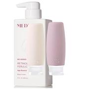 MED Fragrance-Free Retinol Body Cream for Crepey Skin | Firming Anti-Ageing Face & Body Moisturiser + 2 Silicone Travel Bottles | Skincare Gift Set with Prosperina Exfoliation Card
