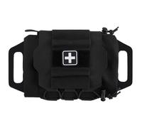 Med Kit Large Capacity First Aid Kit, Survival Two-Piece System Med Roll Carrier Trauma for Emergency Survival Outdoor Travel Hiking, First Aid
