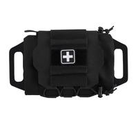 Med Kit Tactical Large Capacity Tactical First Aid Kit, Survival Two-Piece System Med Roll Carrier Trauma for Emergency Survival Outdoor Travel Hiking