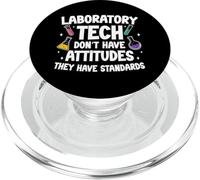 Med Lab Tech Squad Laboratory Scientist MLPW Medical PopSockets PopGrip for MagSafe