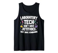Med Lab Tech Squad Laboratory Scientist MLPW Medical Tank Top
