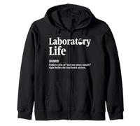 Med Lab Tech Squad Laboratory Scientist MLPW Medical Zip Hoodie