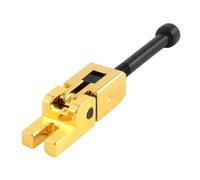 Med. Saddle for Locking Tremolo Gold w/Screw & Block Allparts BP-0692-002