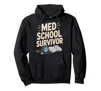 Med School Survivor Medical Student Graduate Pullover Hoodie