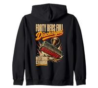 Med Surg Charge Nurse Funny Vintage Zip Hoodie
