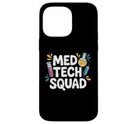 Med Tech Squad Funny Laboratory Science Case for iPhone 14 Pro Max