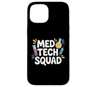 Med Tech Squad Funny Laboratory Science Case for iPhone 15