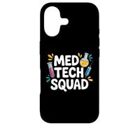 Med Tech Squad Funny Laboratory Science Case for iPhone 17
