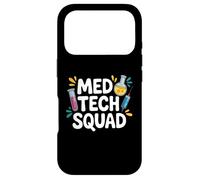 Med Tech Squad Funny Laboratory Science Case for iPhone 17 Pro