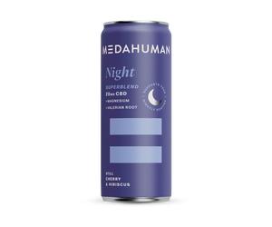 Medahuman Night Superblend Cherry & Hibiscus CBD Drink 250ml