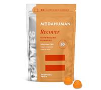 MEDAHUMAN® Recover | 750mg CBD Gummies for Stress & Anxiety Relief (30 Servings) | High Strength & NO THC Gummy with Vitamin A, D3, and Zinc to Help Bolster Your Immune System | Orange Flavour