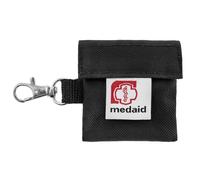 Medaid Mini First Aid Kit Keychain - Black