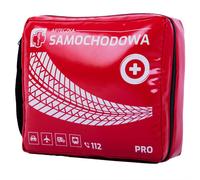 Medaid PRO car first aid kit with equipment - Red