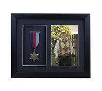 Medal 3D Deep Medal Box Frame With 6×4 inch Photo For War, Military and Sports Medals