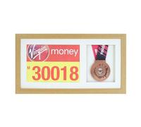 Medal display Frame with Apertures for Bib and Photo. Handmade. Perfect for Runners, Swimmers, Cyclists, Athletes | Marathon Medals