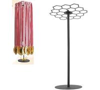 Medal Hanger Display, 360 Rotating Medal Holder with Heavy Duty Carbon Steel Construction, Multi Functional Tabletop Medal Display Stand for Sports, Marathon, Running & Football, Holds 45+ Medals