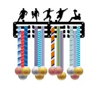 Medal Hanger Display Sports Medal Holder Iron Competition Wall Hanging Rack Frame Hook Display For Athletes Women Man Gift Over 60+ Medals(B)